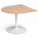 Radial End Extension Table for Trumpet Boardroom Table